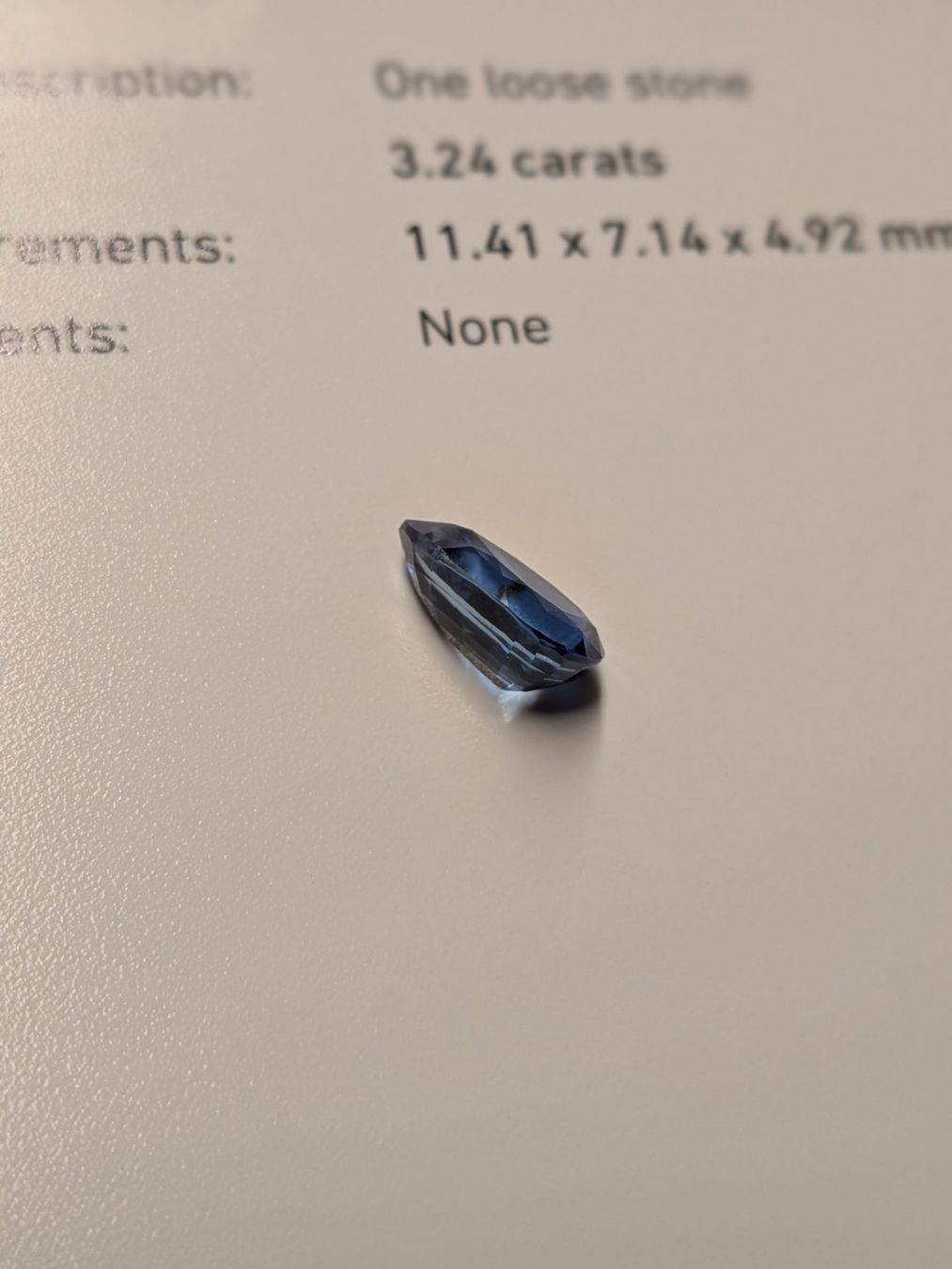 Pietre preziose: Saphire 3.24ct Unbehandelt – Nuovo (secondo la descrizione) da Bern venduto da Brene88 3