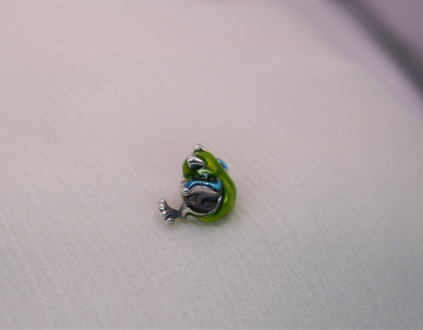 Ciondoli: Charm zu Pandora "Frosch" Silber 925 – Nuovo (secondo la descrizione) da Niederbüren venduto da Fidi5 4