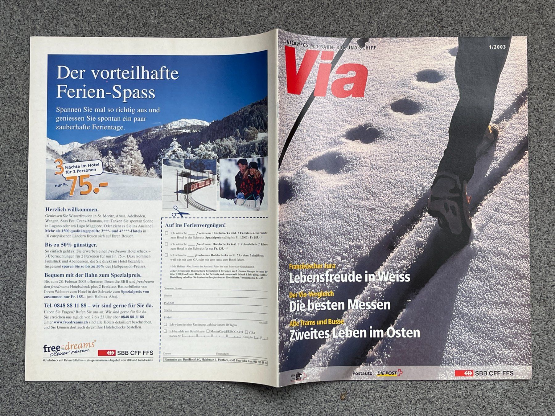 Riviste & Magazine: Via Zeitschrift VÖV SBB PostAuto BVB TPG LLB SBB Cargo – Nuovo (secondo la descrizione) da Bern venduto da AWiBe