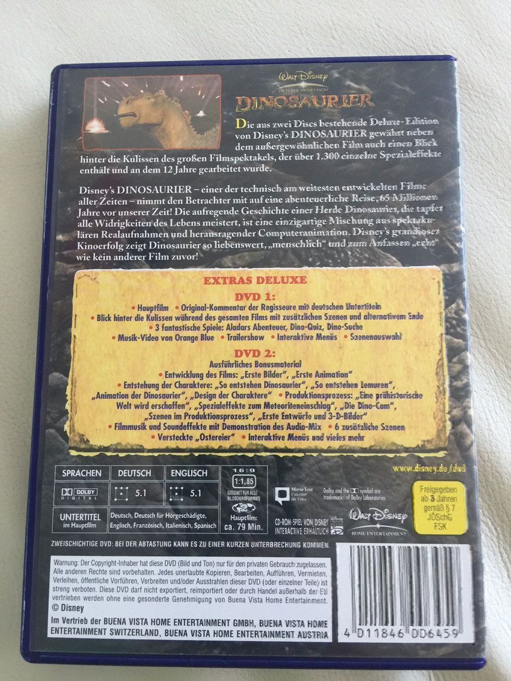 Tutti i DVDs: Dinosaurier – Usato da Jona venduto da Mister_N0 1