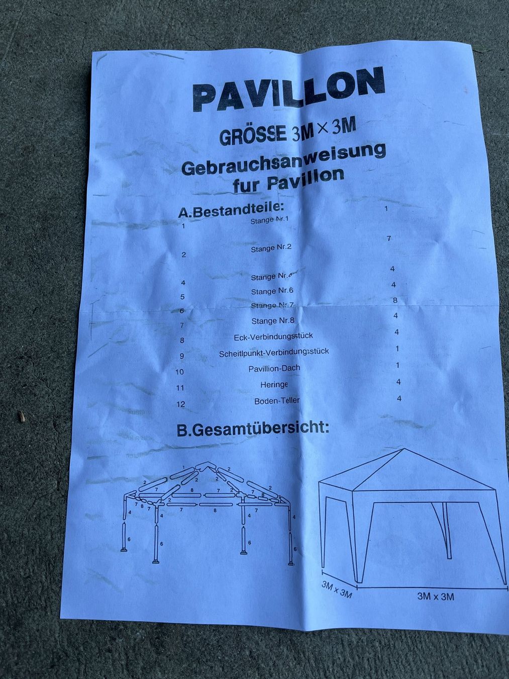 Zelte & Pavillons: Partyzelt, Festzelt – Gebraucht aus Wiesendangen von Frohberg 2