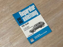 VW Golf Retaraturanhandbuch Bucheli 848 und 849 ab 1984