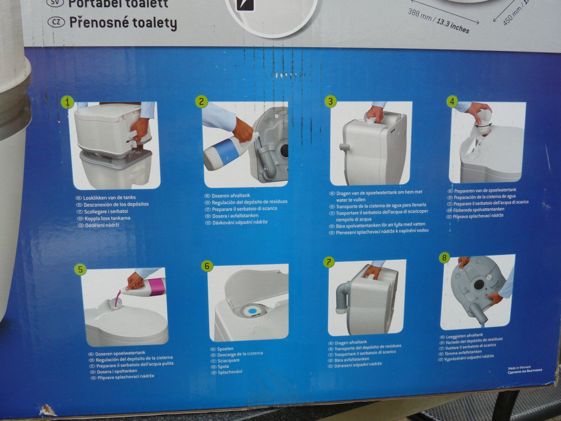 Thetford WC: Camping WC Porta Potti – Gebraucht aus Mauensee von Renesito 2