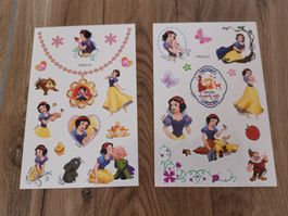 Disney Schneewittchen Kinder Tattoo 2 Stück
