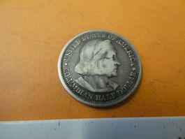 USA 1892, Half-Dollar, Sondermünze, 12.19 gr