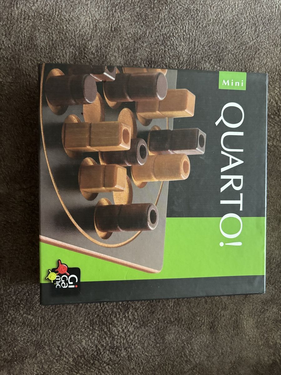 Giochi: Quarto - Strategie Spiel - Knobelspass – Nuovo (secondo la descrizione) da Biel-Benken BL venduto da Pepsi23