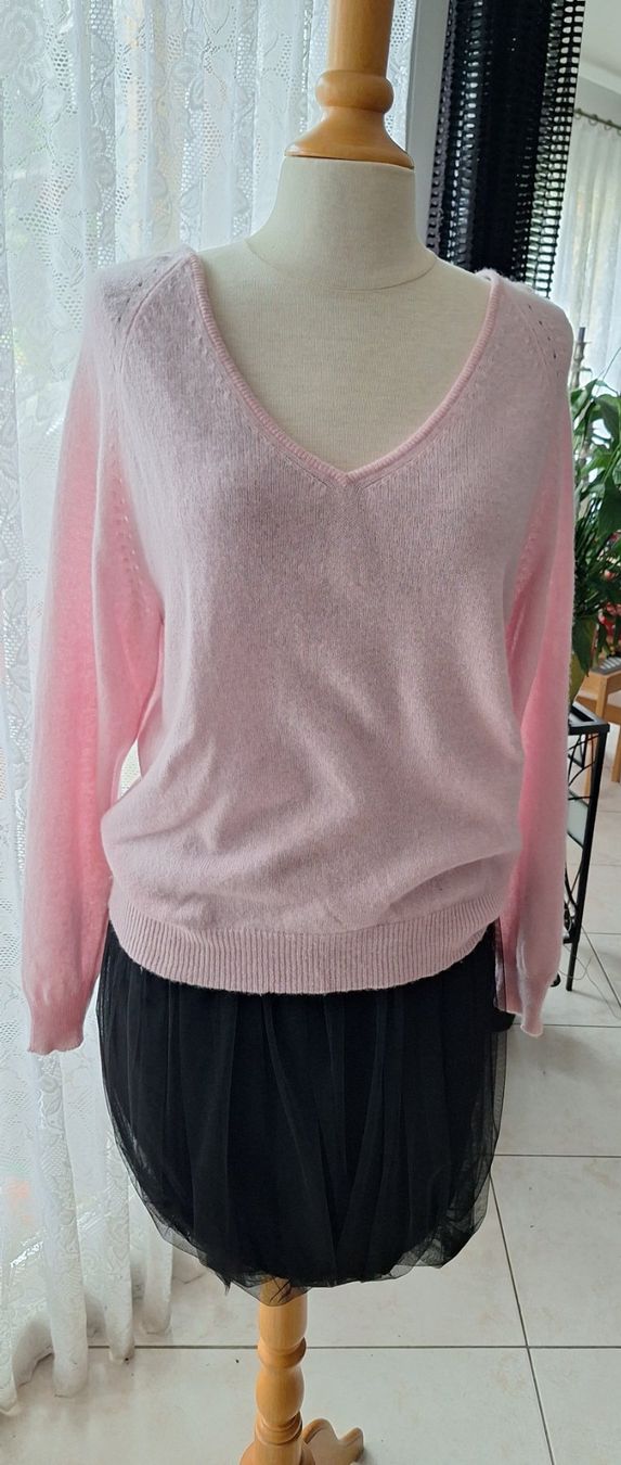 Pullover & Sweatshirts: Pull rose cachemire M – Gebraucht aus St-Triphon von Jldr0 1