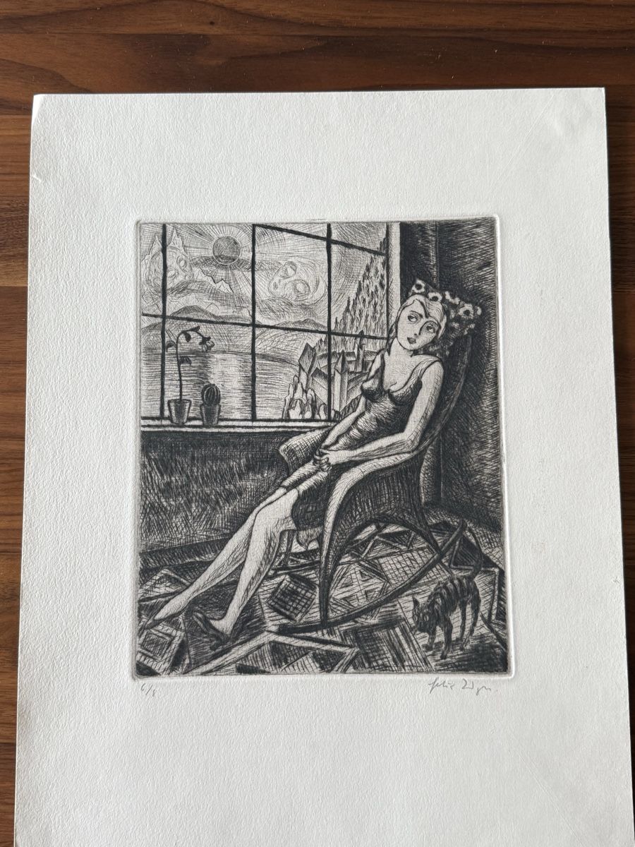 Grafiken & Lithographien: Radierung 35.5x27.5cm – Gebraucht aus Solothurn von NUVICO 5