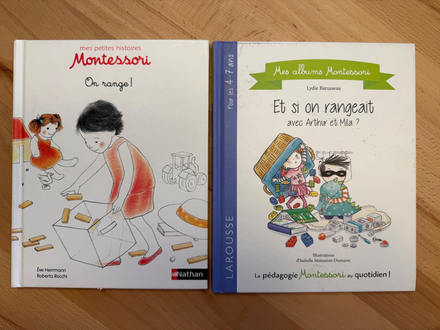 Libri: Set de Livres Montessori : sujet: on Range – Usato da Stäfa venduto da nale068