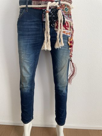 DSQUARED2 Jeans Gr. 42 Boho Ethno Style bestickt