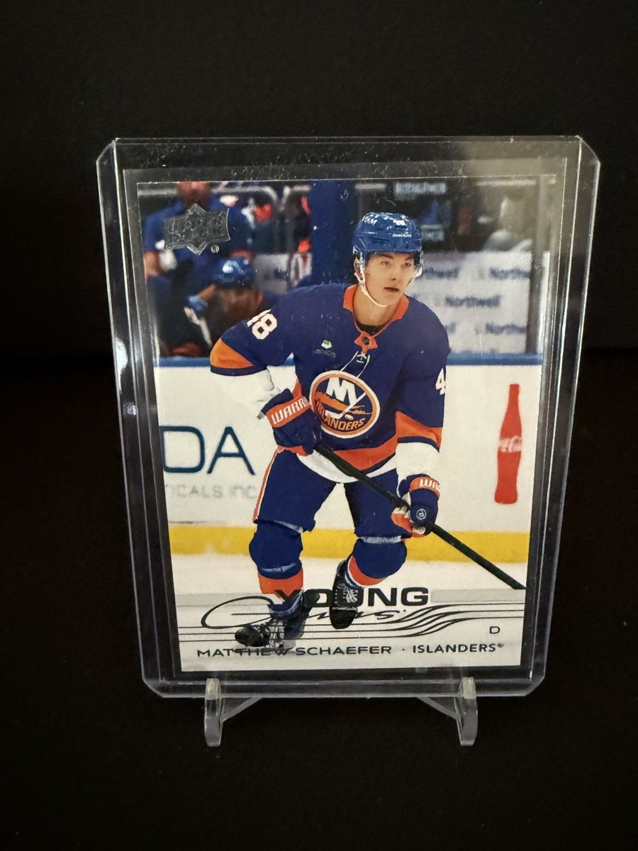 NHL Sammelbilder & Trading cards: Matthew Schaefer Young Guns - ungraded – Neu (gemäss Beschreibung) aus Fribourg von ptitJean33