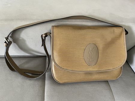 YSL Vintage Schultertasche in Beige - sehr guter Zustand!