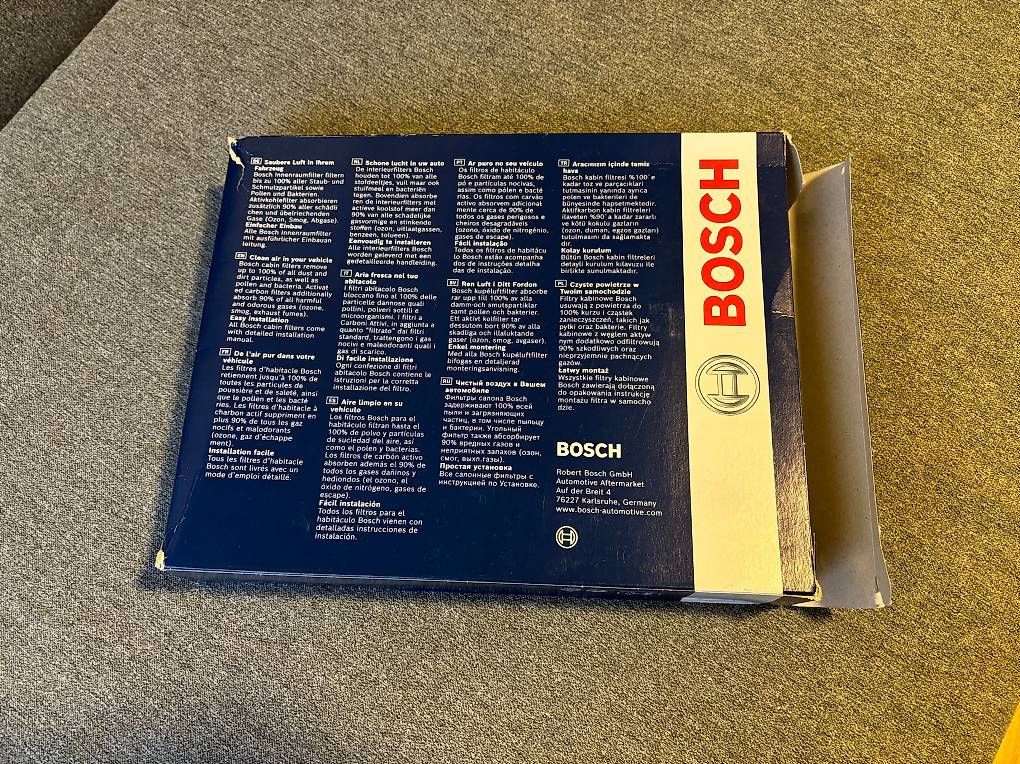 Bosch Ventilazione: Bosch M5085 Innenraumfilter / Pollenfilter / Air Filter neu – Usato da Ostermundigen venduto da wab_jxp5 3