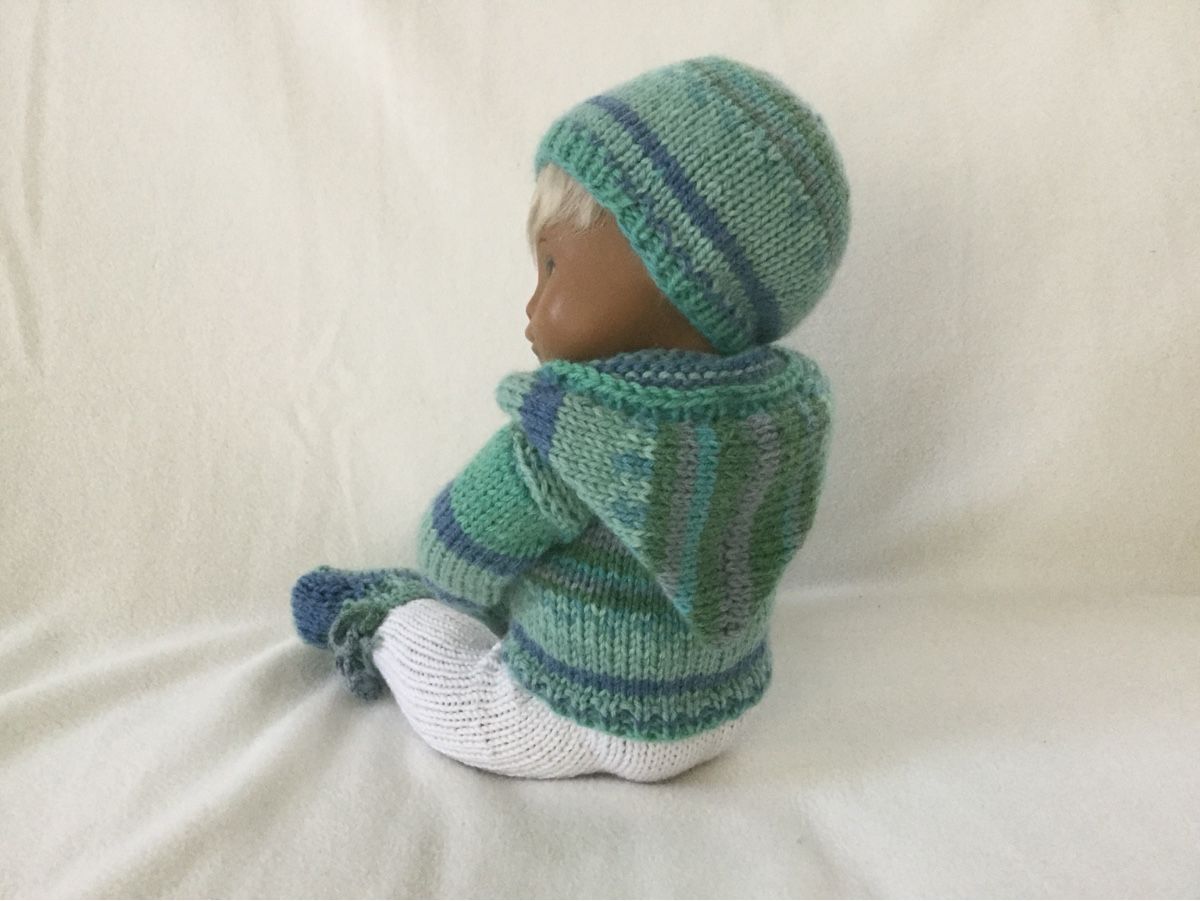 Sasha Morgenthaler Poupées: Garnitur Sasha Baby 30cm – Neuf avec emballage d'origine à Roggwil TG par Strick-Fee 1