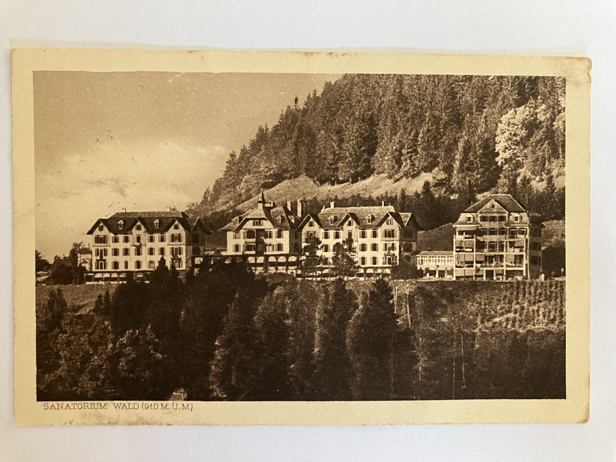 Cartes postales: Ansichtskarte Sanatorium Wald ZH, 1922 – D'occasion à Bauma par Baumer71