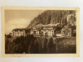 Ansichtskarte Sanatorium Wald ZH, 1922