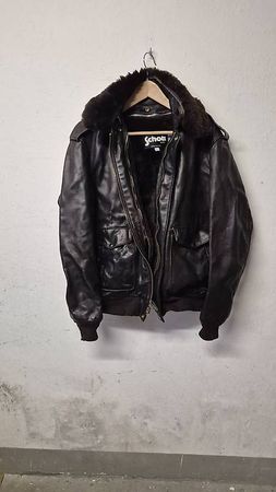 Schott Lederjacke Fliegerjacke Grösse L