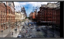 Photo New York Rue Bâtiments Voitures