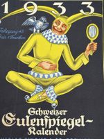 Eulenspiegel Kalender 1933