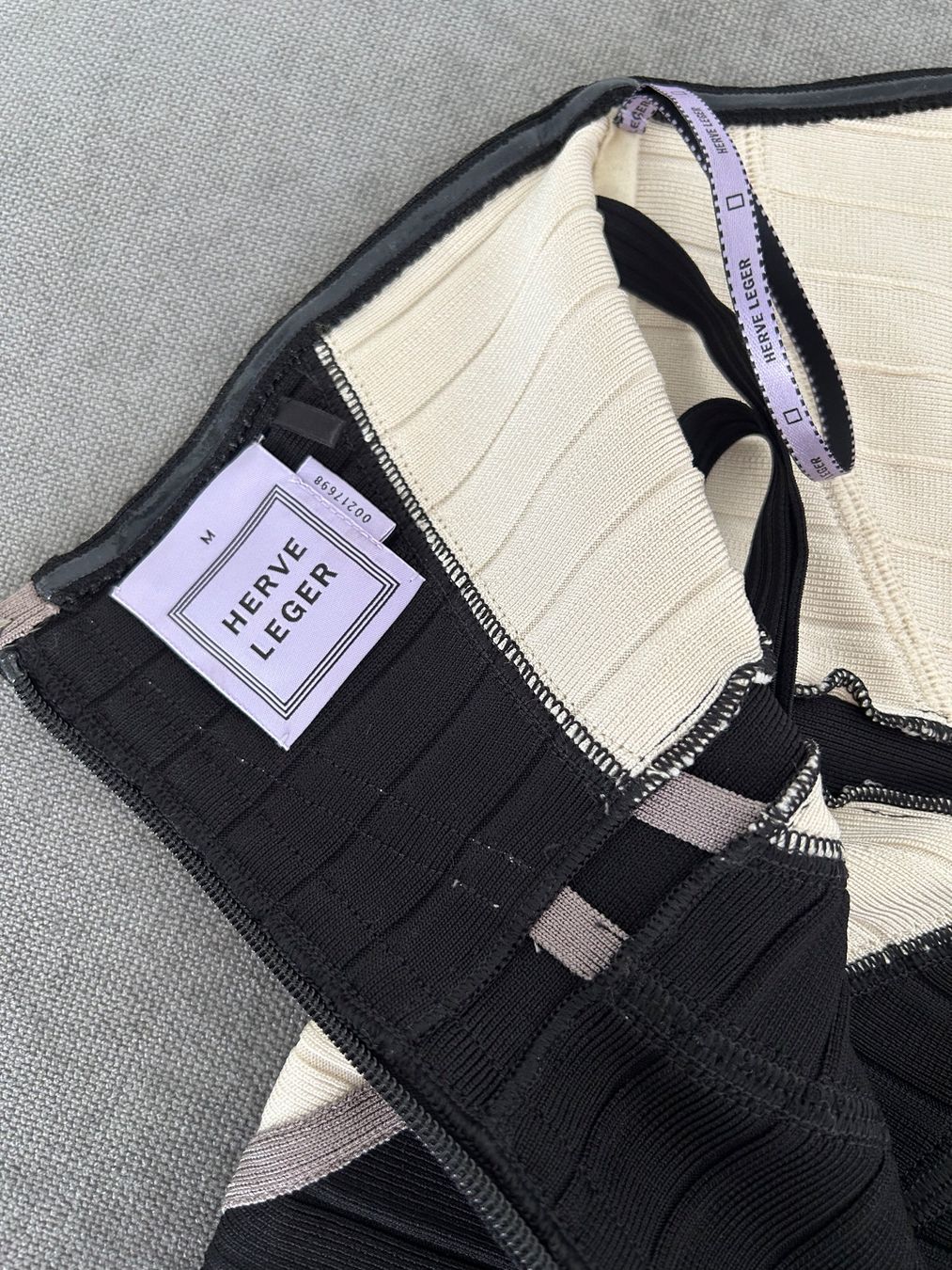 Vestiti: HERVE LEGER Vintage Designer Elegantes Kleid – Nuovo (secondo la descrizione) da Wimmis venduto da rimnakit 4