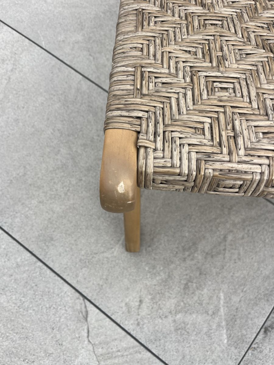 Poltrone: Loungesessel Holz mit Geflecht – Usato da Kerzers venduto da del13 5
