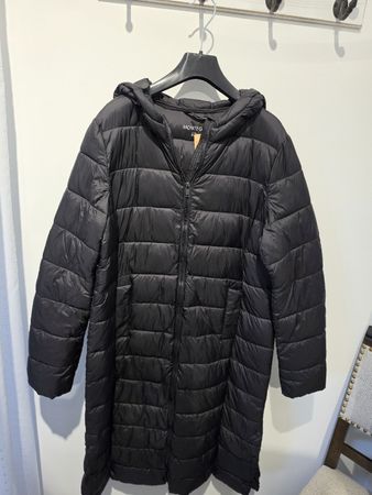 Damen Steppmantel Montego schwarz Grösse 42 neuwertig
