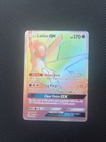 Pokemon Latios GX Rainbow Unified Minds Near Mint