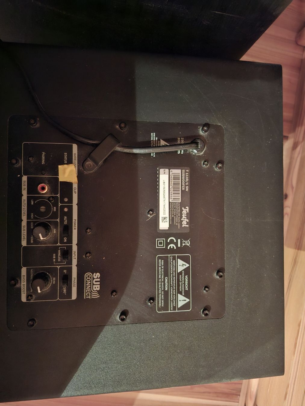 Denon Home cinéma: Denon Receiver mit 5.1 Teufel Boxen system – D'occasion à Wildensbuch par sim_5d52 5