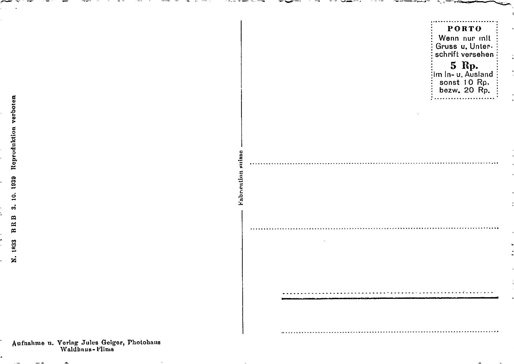 Ansichtskarten: Reichenau – Gebraucht aus Ottikon b.Kemptth. von Neptun1974 1