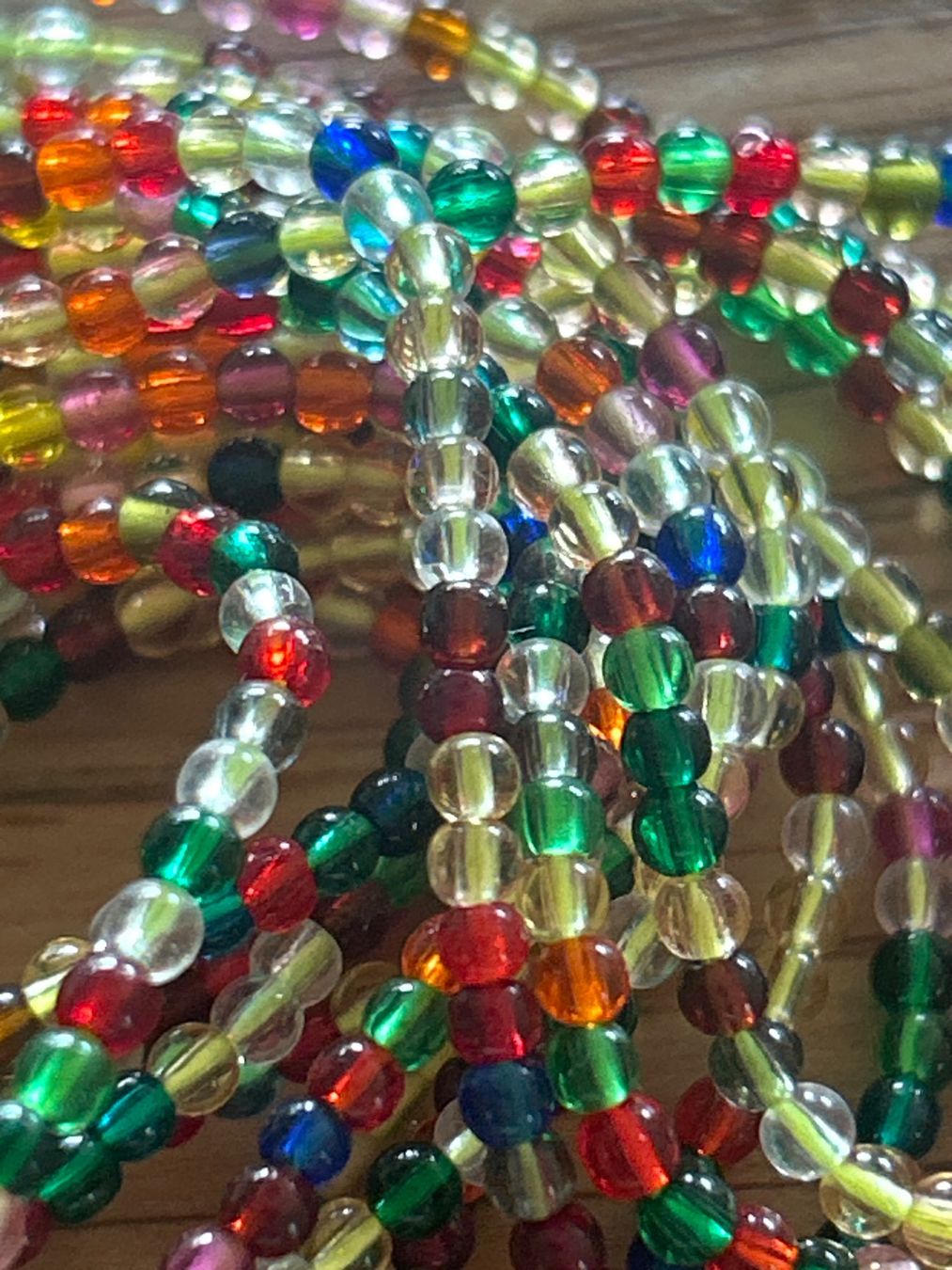 Perle (finte): Restposten! 5 Stränge 2 mm Glasperlen – Nuovo (secondo la descrizione) da Niederrohrdorf venduto da Ytobi