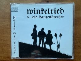 Winkelried Und Die Lanzenbrecher ‎– Heiss Wie Füür (CD 🇨🇭)