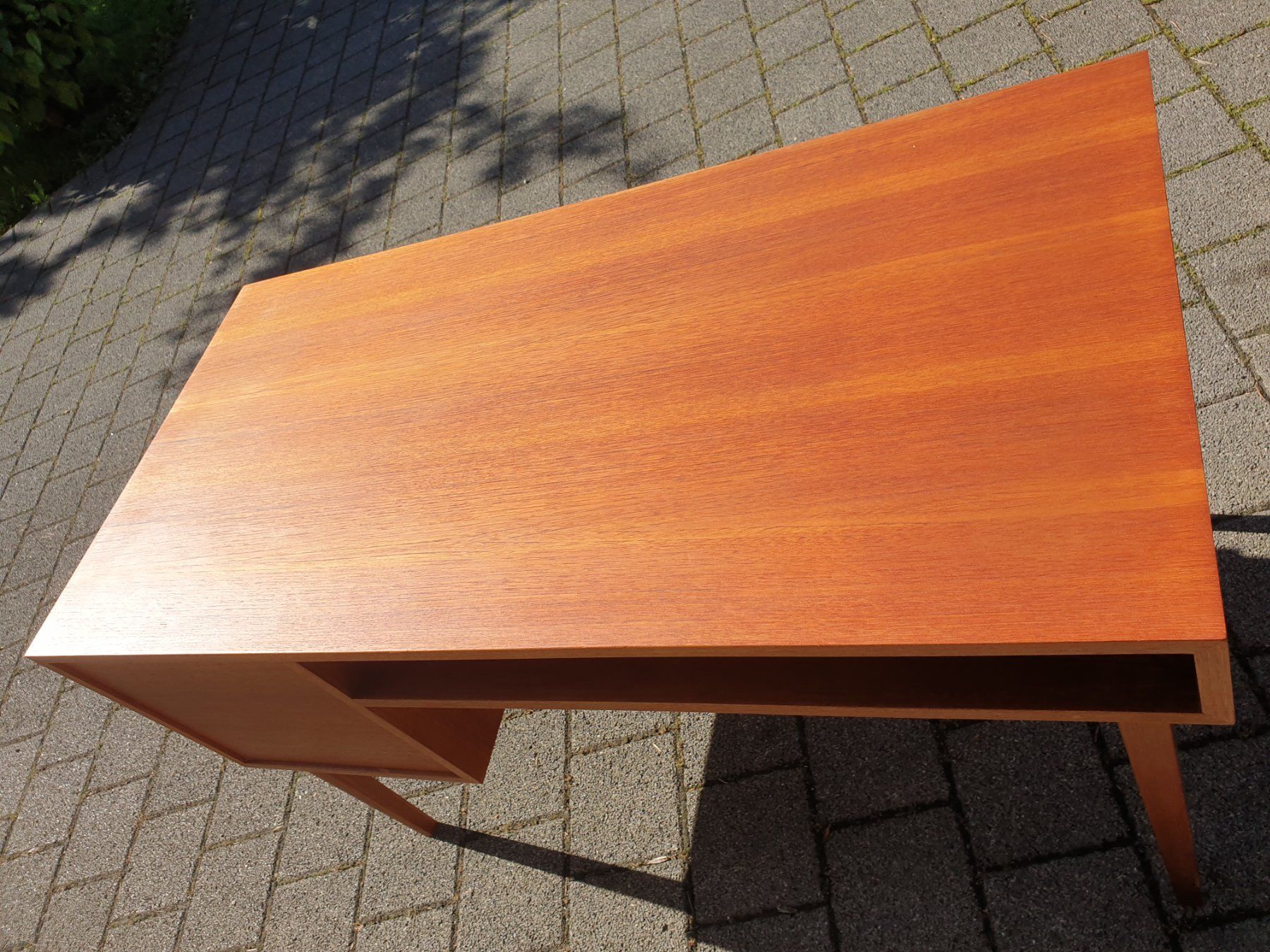 Scrivanie: Teak Pult/Schreibtisch 60jahre – Usato da rebstein venduto da spacy73 3