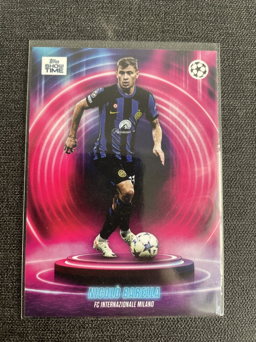 Topps Carte collezionabili: Topps Show Time Nicolo Barella Internazionale Milano – Nuovo (secondo la descrizione) da Burgdorf venduto da Sports_Cards_3400