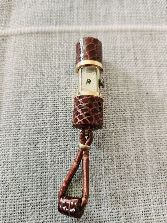 Montre à pendentif collier mécanique LUWA pour femme vintage, allemande des années 1960 - France