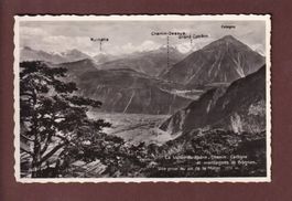 VALLEE DU RHÔNE depuis le Col de la Matze - 1956