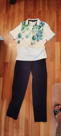Set Basler Polo Shirt mit Bundfaltenhose hohe Qualität
