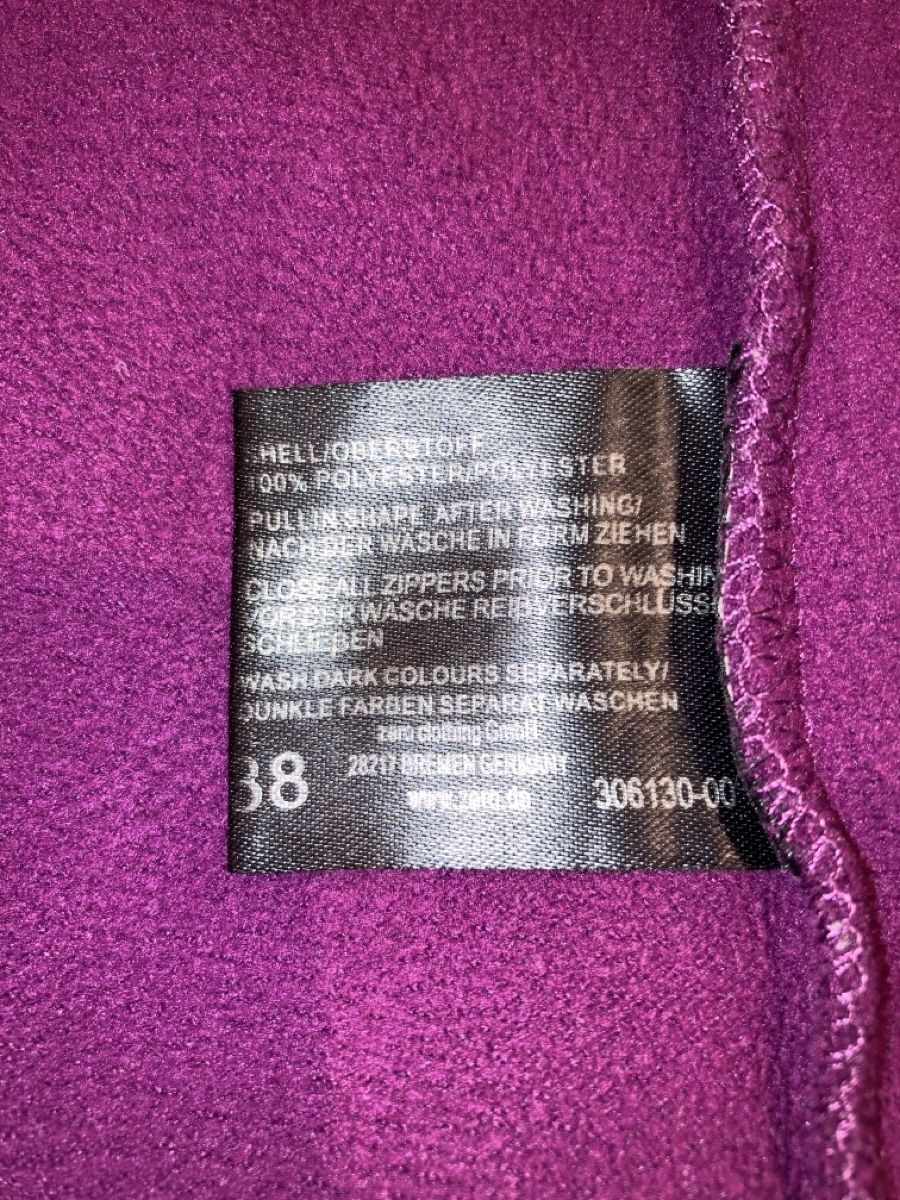 Giacche: ab 1.- Zero Flecejacke/Pulli,Gr.M – Usato da Morschach venduto da leonie87 1