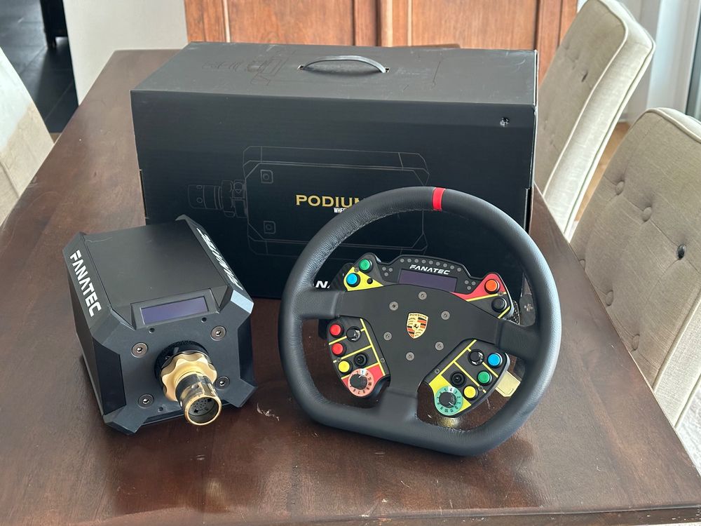 Fanatec Podium DD1 mit Porsche Podium Wheel Rim | Kaufen auf Ricardo