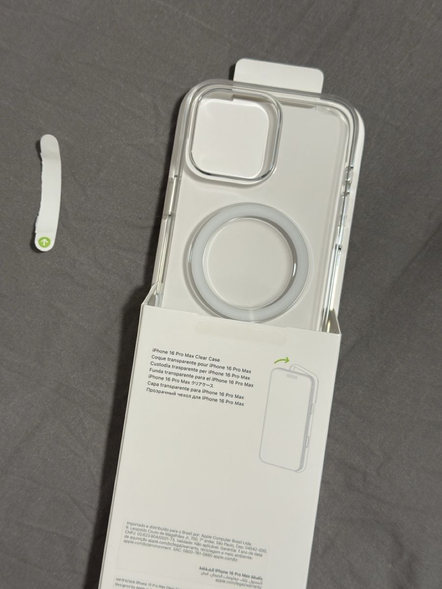 Apple Covers & Schutzfolien: iPhone 16 Pro Max Clear Case MagSafe – Neu und originalverpackt aus Vevey von ade_f9l7 1