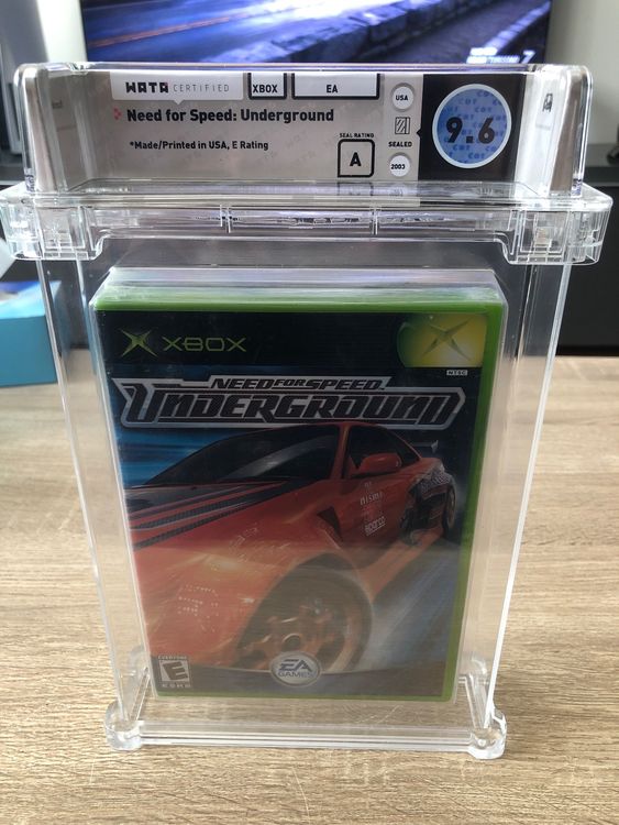 Need for Speed: Underground (Xbox) [Wata Graded, 9.6 A Seal w