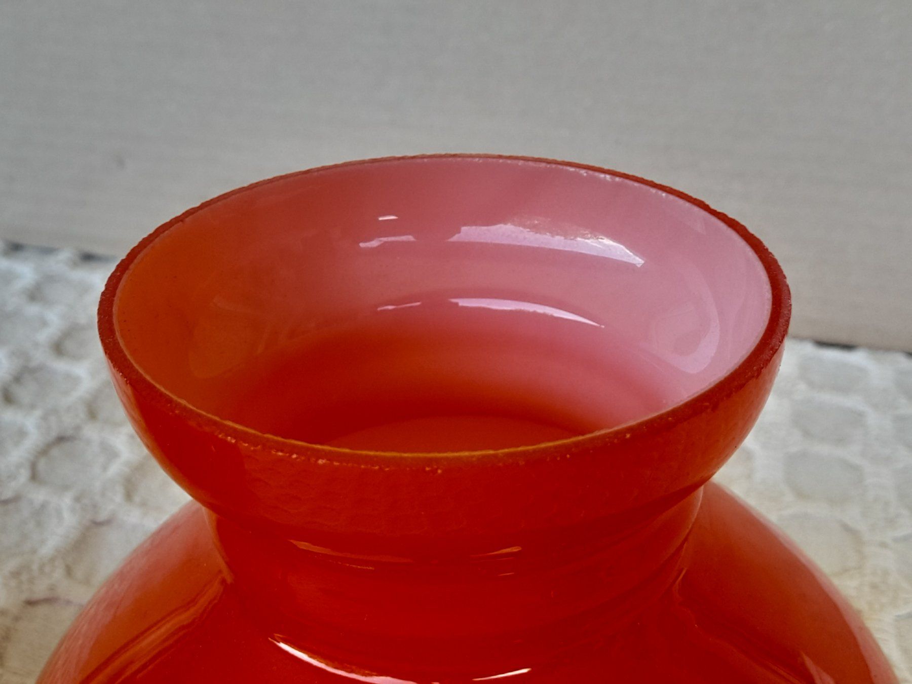 Abat-jours: 2 Glas-Lampenschirme orange – D'occasion à Thun par Treff.....e 2