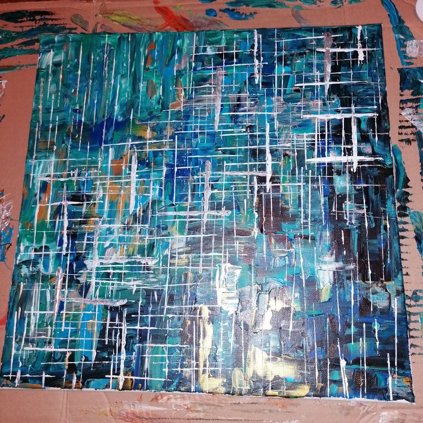 Tableaux: Acryl Gemälde – D'occasion à Winterthur par Nutzen_statt_weg1