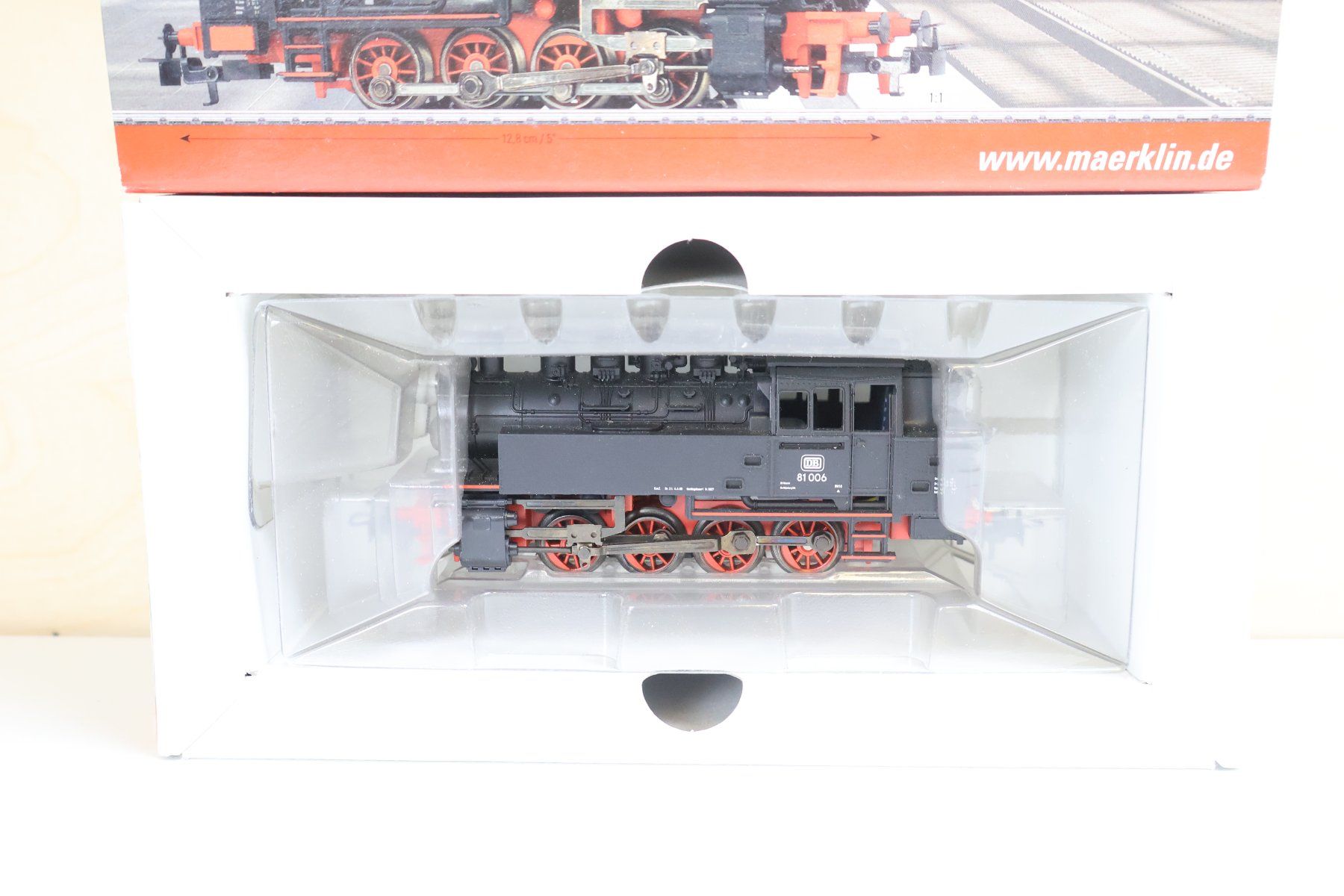Märklin Modellini di ferrovie: Märklin Digital Dampflok BR 81 - MFX 36321 – Difettoso da Winterthur venduto da Monstera 4