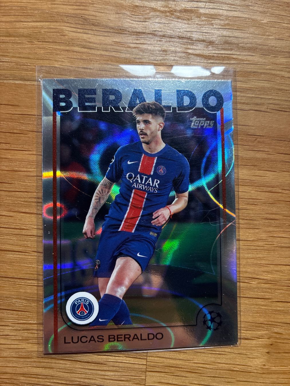 Topps Carte collezionabili: Topps Flagship Lucas Beraldo PSG Raindrop – Usato da Solothurn venduto da MegaDaggi