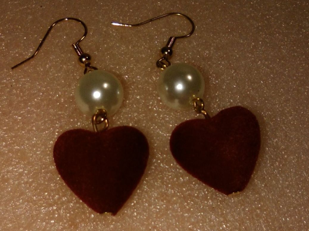 Ohrringe & -stecker: OHRRINGE MODESCHMUCK,,,ROT UND WEISS – Neu (gemäss Beschreibung) aus Basel von bijoutrie_4 2