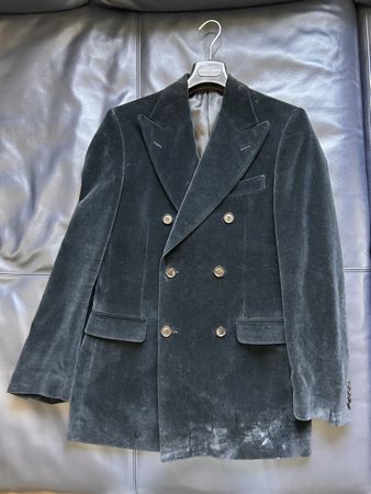Dolce&Gabbana Blaser NP: 2100.- CHF Velvet Blazer Samt