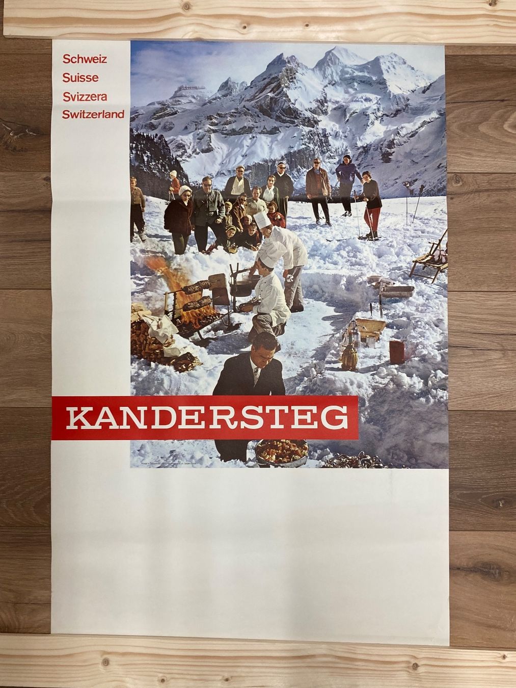Foto & Immagini: Originalplakat Kandersteg 1960 – Usato da Eglisau venduto da claudio1757
