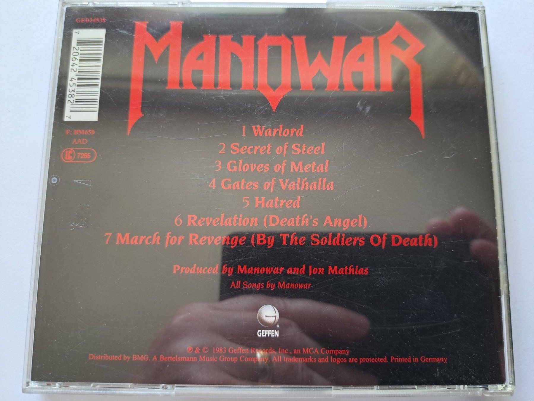 CD: Cd Manowar - Into Glory Ride – Usato da Pully venduto da bro_n52j 1