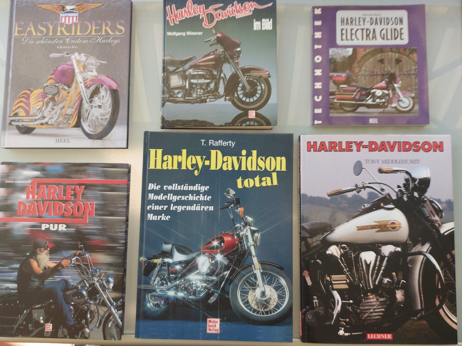 Libri: Diverse Bücher über Harley Davidson – Usato da Basel venduto da Fisherman01