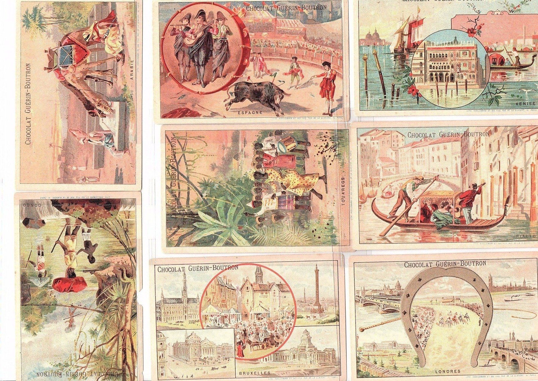 Sammelbilder & Trading cards: Sammelbilder 28St. Chocolat Guerin-Boutron – Gebraucht aus Mörschwil von antiksalon21